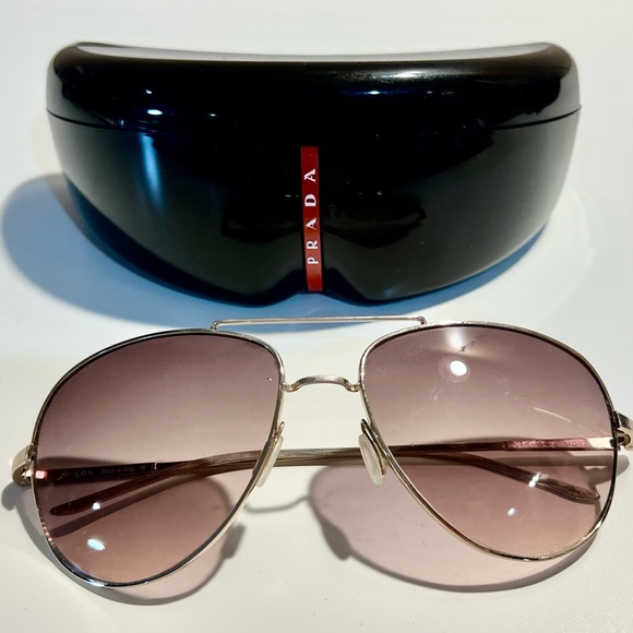 Prada Pink Sunglasses Stylish Accessories - Picture 1 of 11